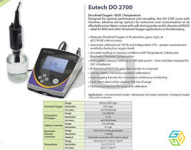 DO 2700 Dissolved Oxygen Meter