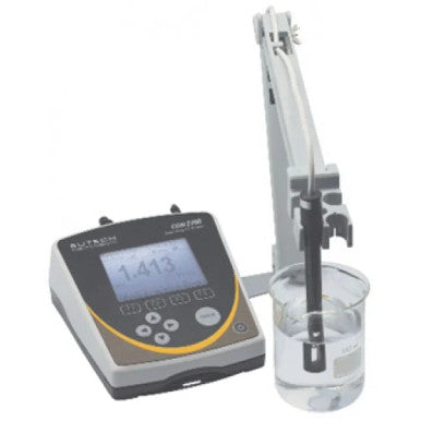 EUTECH Model ECCON70043S Conductivity/ATC Probe CONSEN9501D ,K=1.0 , Integral Electrode Holder & 100/240 VAC Adapter Cond/TDS Range 0 to 200ms/cm:0 to 100 ppt Powered by Main