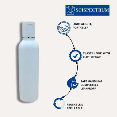 HDPE Bottle 100ml Lotion / Hair Oil / Shampoo Pack of 100