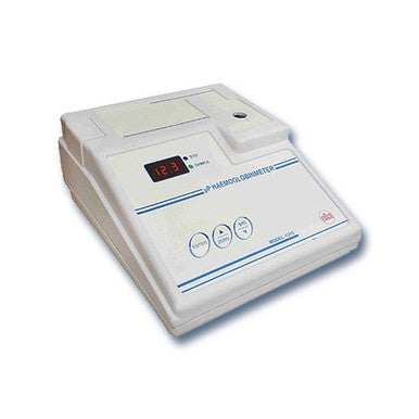 Haemoglobin meter Model 1315 EI-OCTOVISION Deep Vision µP 3 Digit LED Display with soft touch keys, auto calibration, Direct reading in Hb units,