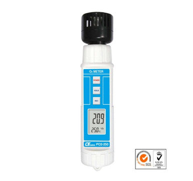 Lutron PO2-250 Portable Oxygen Meter with Alarm