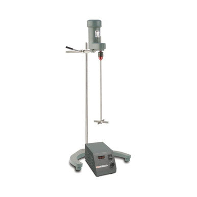 Remi RQG-126/D PMDC Geared Stirrer | Medium-Duty High-Torque Mixer for 15 Litre Viscous Liquids