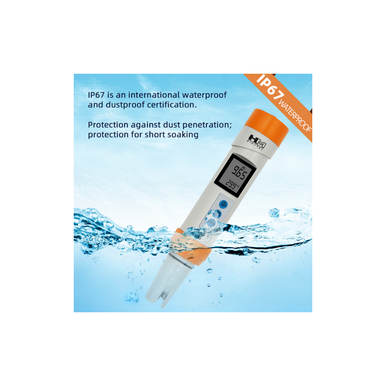 HM Digital PH-200: Professional Waterproof pH & Temperature Meter for Water Testing