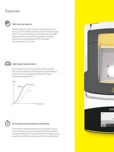 Sartorius MA160 Moisture Analyzer