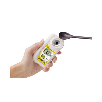 ATAGO PAL-Alpha Digital Pocket Refractometer 0.0-85.0% Brix with ATC, IP65 Water Resistant