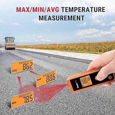 ThermoPro TP450 Dual Laser Infrared Thermometer for Cooking