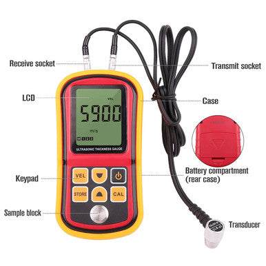 Metrix UTM-9 Digital Ultrasonic Thickness Gauge