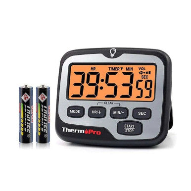 ThermoPro TM01 Digital Timer with Countdown Touchable Backlit
