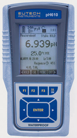 pH WP61042K Parameter pH, Mv 500 Memory Power main/Battery RS 232 Output