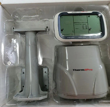 ThermoPro TP270 Smart Weather Station | Wireless Rain Gauge & Indoor-Outdoor Climate Monitor