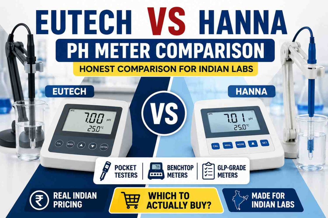 Eutech vs Hanna pH Meter: Honest Comparison for Indian Labs