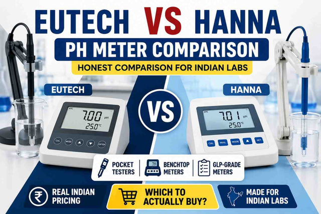 Eutech vs Hanna pH Meter: Honest Comparison for Indian Labs