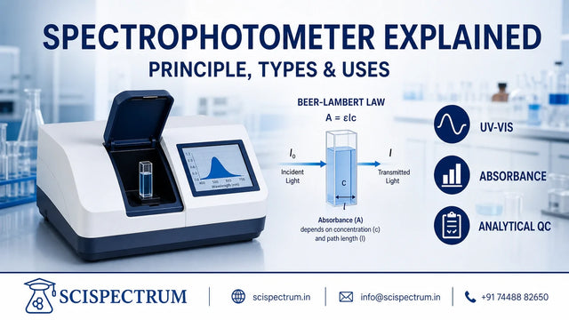 Spectrophotometer: Principle, Types, Uses & Price in India