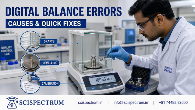 Why Digital Balances Give Wrong Readings (And How to Fix Them)