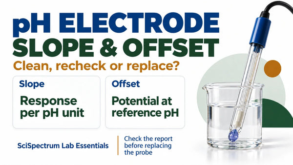 pH Electrode Slope and Offset: How to Decide Between Cleaning and Replacement