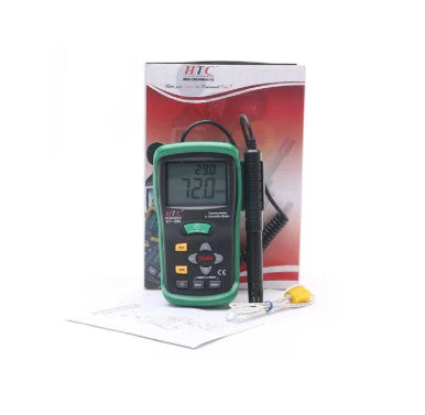 HTC-HT-306S Professional 4-in-1 Humidity Meter | %RH, Dew Point, Wet Bulb & Type K Thermometer