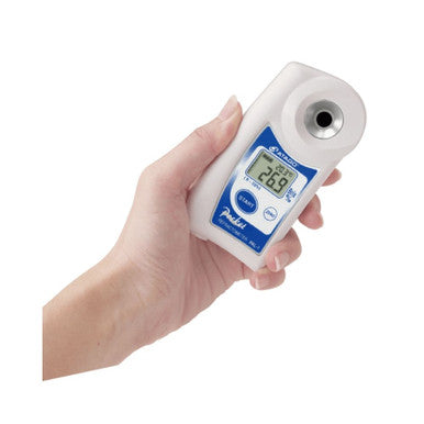 ATAGO PAL-1 (NFC) Digital Pocket Refractometer | 0.0–53.0% Brix | Water Resistant