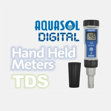 AQUASOL AMTDS02 Handheld Digital TDS Meter 0-1999 PPM Water Tester