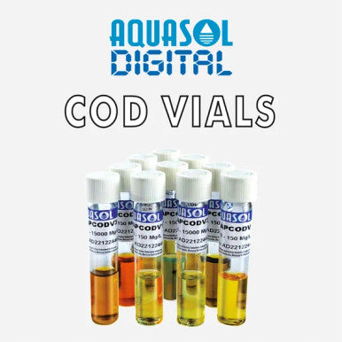 COD vial AQUASOL cat-APCODV spare(25nos) 2 0-1500ppm