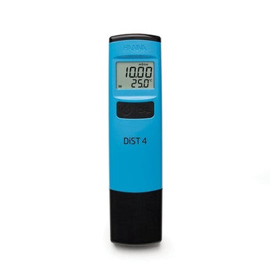 CONDUCTIVITY METER PEN TYPE Model CON Dist 4  HANNA model 98304 Range 0.01MS TO 19.99MS Resolution .01ms TEMP.BOLD Display