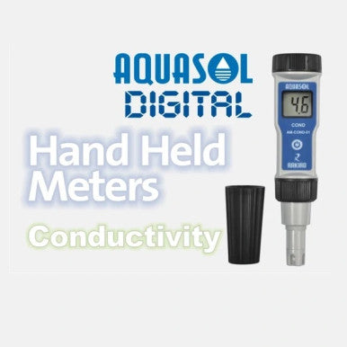 COUNDUCTIVITY AQUASOL AMCOND02 Range 1990 us ACCURACY 1 us Bold Display