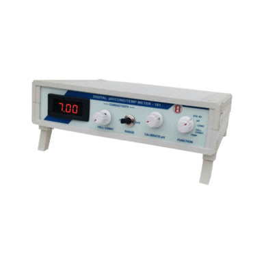 Digital 3-in-1 pH Conductivity Temperature Meter | Model 181 EI-DVI | Laboratory Benchtop Analyzer