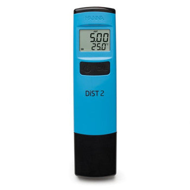 HANNA HI98302 DiST 2 Digital TDS Tester | 0-10.00 ppt Range | Automatic Calibration & ATC