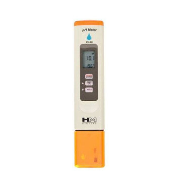 HM Digital PH-80 pH HydroTester: Water Resistant pH & Temperature Meter for Hydroponics, Pools & More