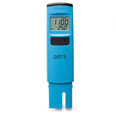 Hanna DIST 3 HI 98303 Conductivity Tester – Portable EC Meter with Temperature Measurement