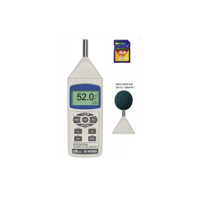 Lutron SL-4033SD Sound Level Meter | IEC Class 1 Data Logger Noise Meter