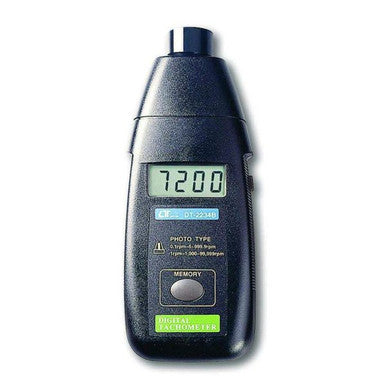 Lutron DT-2234B Digital Photo Tachometer | 5 to 99,999 RPM Range | Non-Contact RPM Measurement