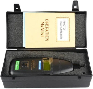 Lutron DT-2234B Digital Photo Tachometer | 5 to 99,999 RPM Range | Non-Contact RPM Measurement