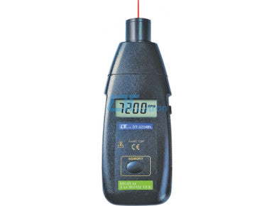 Lutron DT-2234BL Laser Photo Tachometer | 10-99,999 RPM Non-Contact Digital Tach Meter