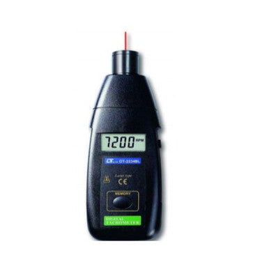 Lutron DT-2234BL Laser Photo Tachometer | 10-99,999 RPM Non-Contact Digital Tach Meter