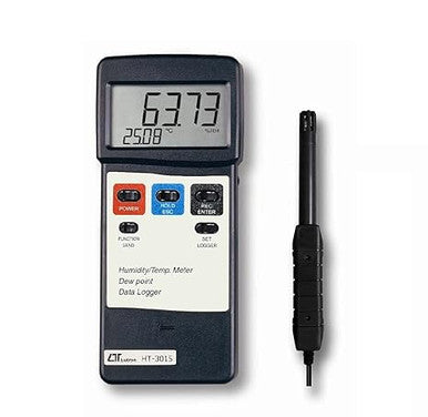 Lutron HT-3015 Data Logger Humidity Meter | 0.01%RH Resolution | Dew Point, Temp & RS232
