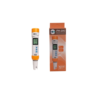 HM Digital PH-200: Professional Waterproof pH & Temperature Meter for Water Testing