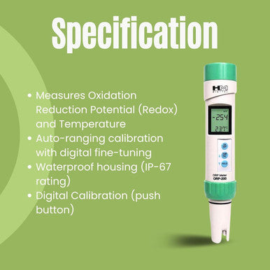 ORP HM Digital Make ORP 200 Tester