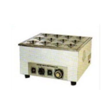 12 Hole Single Wall Stainless Steel Water Bath with Thermostatic Control | EI-DVI Brand