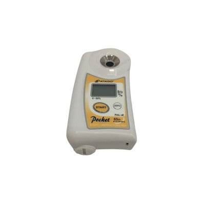 ATAGO PAL-Alpha Digital Pocket Refractometer 0.0-85.0% Brix with ATC, IP65 Water Resistant