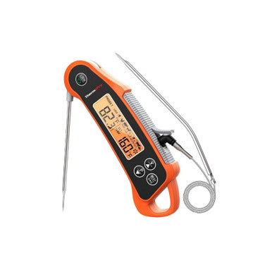 ThermoPro TP710 Instant Read Dual Probe Meat Thermometer | Waterproof Digital Food Thermometer for BBQ & Oven