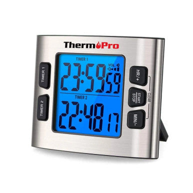 ThermoPro TM02 Dual Digital Kitchen Timer