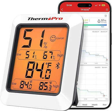 ThermoPro TP350 Humidity Meter Thermometer for House