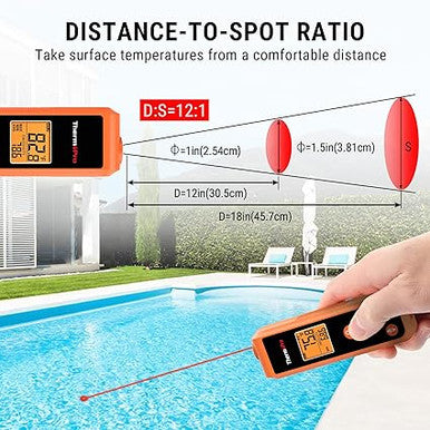 ThermoPro TP410 IR Pocket Infrared Thermometer