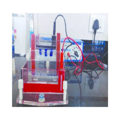 GE-2 Vertical Mini Gel Electrophoresis System | Leak-Proof Polycarbonate Lab Unit