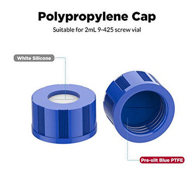 HPLC Vials Clear Glass with Screw Neck 2mL (Pack of 100)