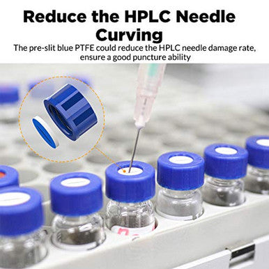 HPLC Vials Clear Glass with Screw Neck 2mL (Pack of 100)