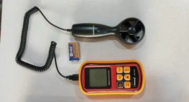 Workzone AM-4202 Digital Anemometer | Air Velocity & Temp Meter