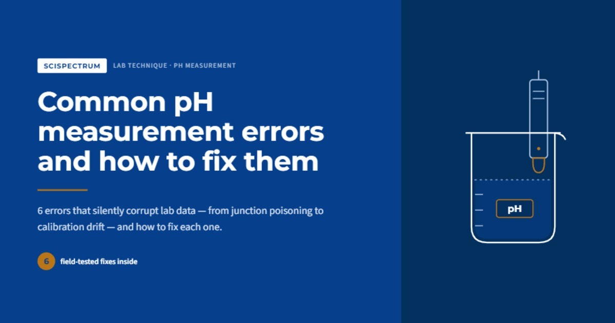 Common pH Measurement Errors and How to Fix Them